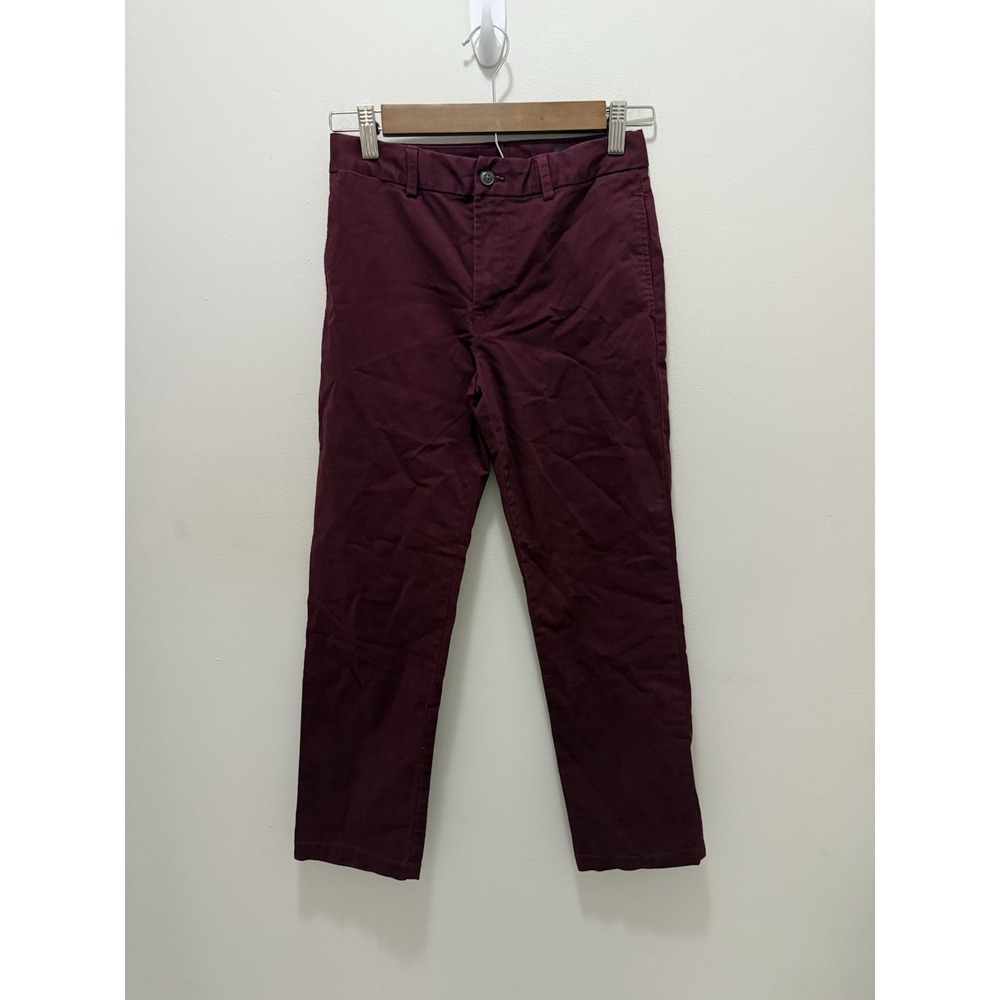 Polo Ralph Lauren‎ Boys Burgundy Cotton Stretch Chino Pants – Size 12